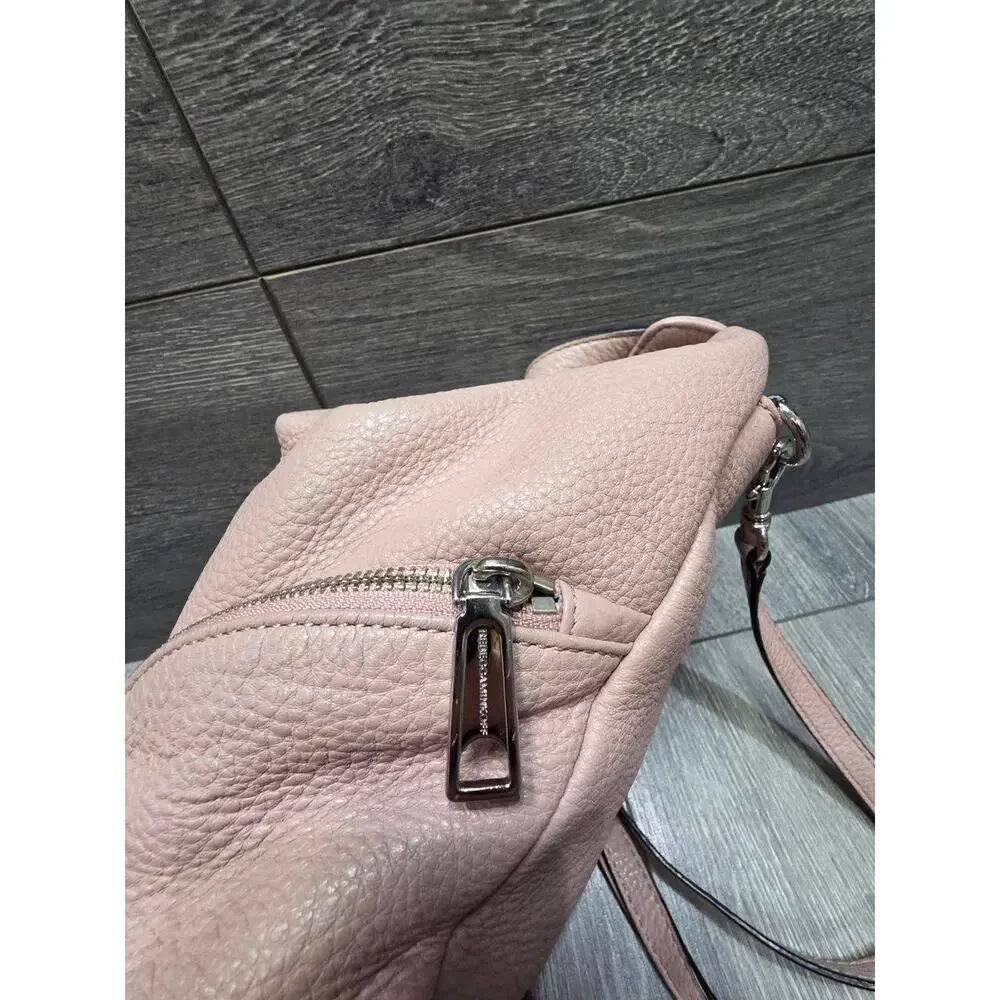 Rebecca Minkoff Julian backpack Small Pink Leather Zipper Bag B000437